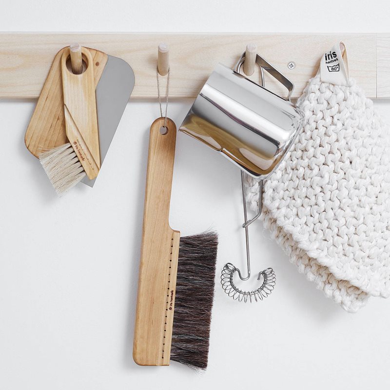 Porte-manteaux 4 patères (bouleau)