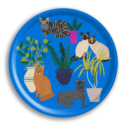 Plateau rond en bouleau 38 cm
