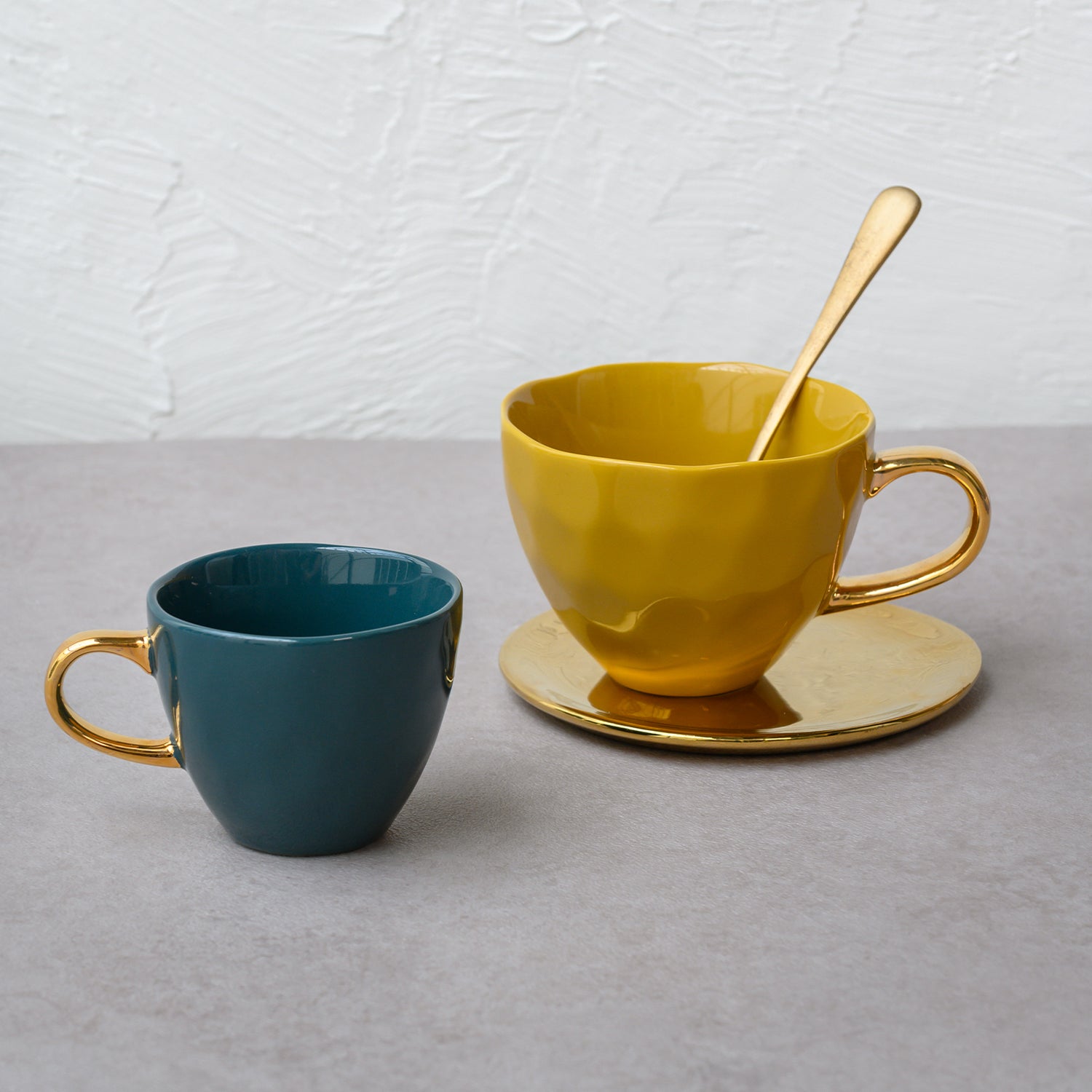 Good Morning Color / Gold Mug (S)
