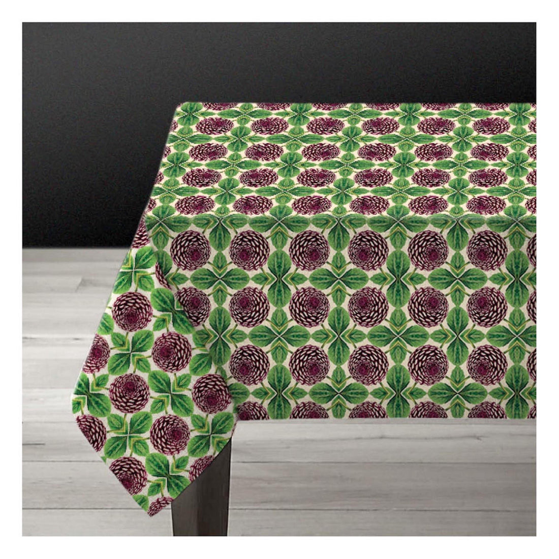 Nappe Lin Purple Dalhias