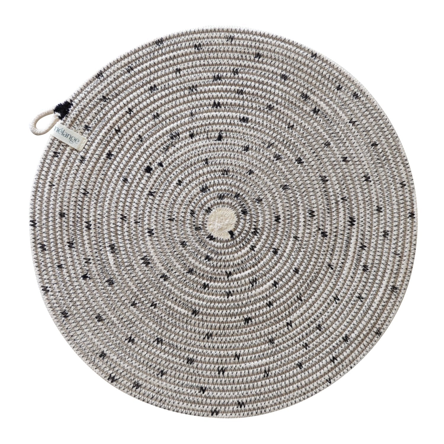 Round rope placemat