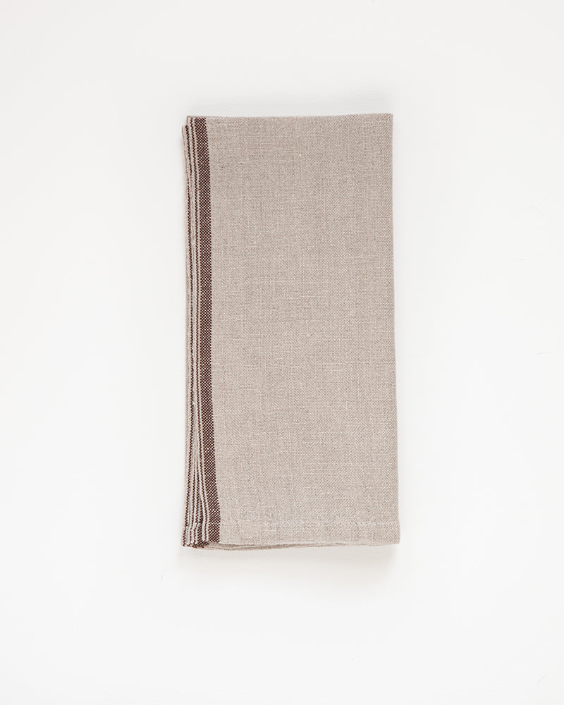 Linen towel Selvedge