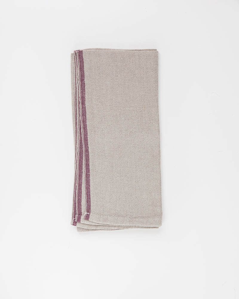 Linen towel Selvedge