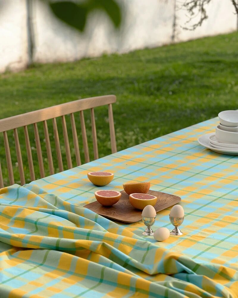 Checkered Tablecloth