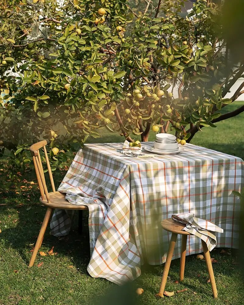 Checkered Tablecloth