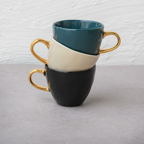 Good Morning Color / Gold Mug (L)