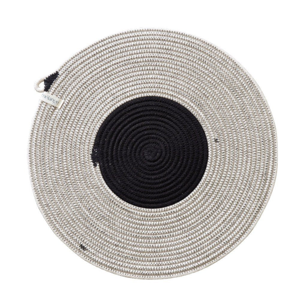 Round rope placemat