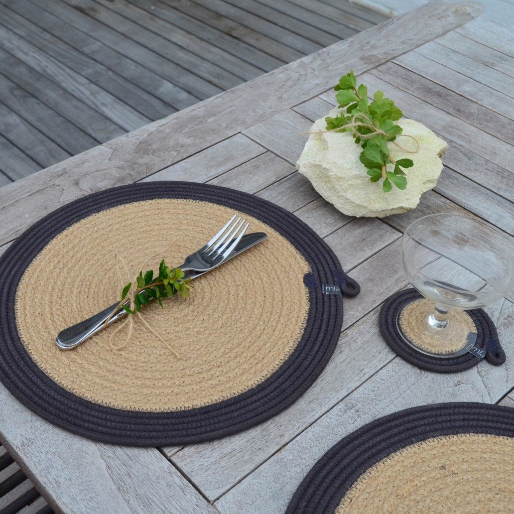 Round rope placemat