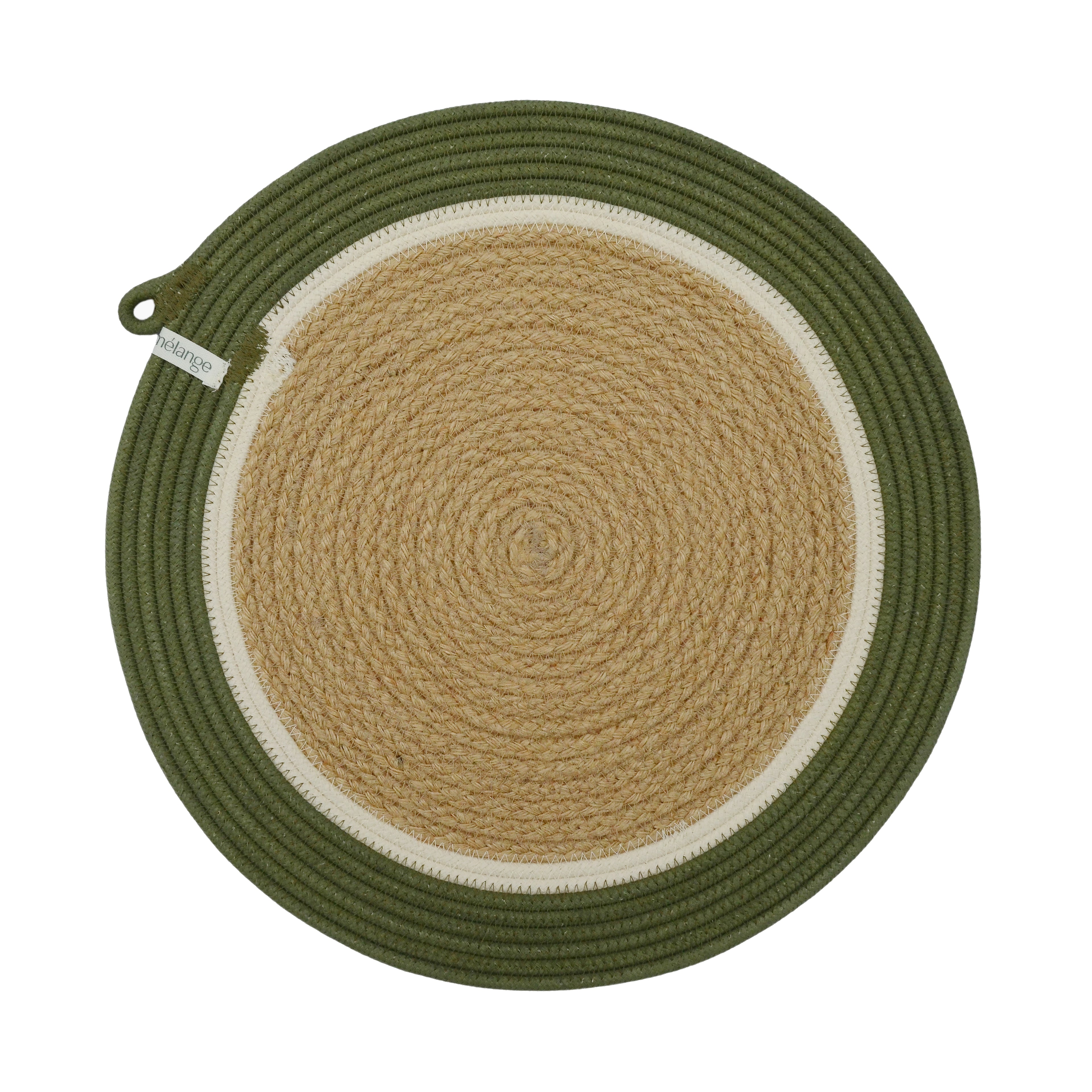 Round rope placemat