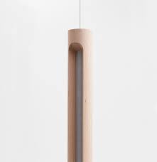 Lustik pendant light solid beech *