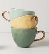 Good Morning Color / Gold Mug (L)