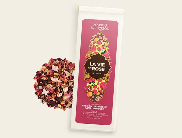 La Vie en Rose herbal tea