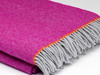 Throw Collection MABEL fushia