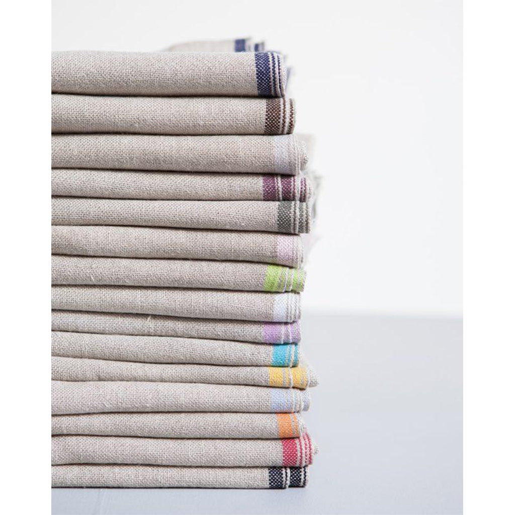 Linen towel Selvedge